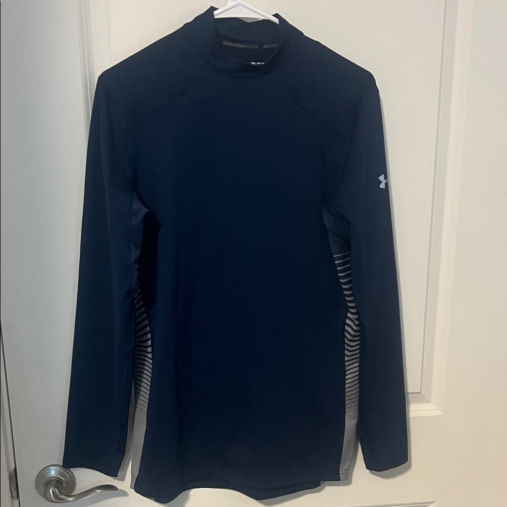 Under Armour Men's Dark Blue Rash Guard